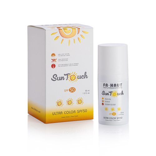 FR1523 SUN TOUCH ULTRA COLOR SPF50/ Солнцезащитный крем с легким оттенком цвета SPF50