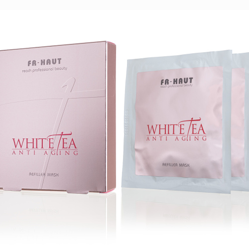 FR1841 WHITE TEA - REFILLER MASK / Маска-Филлер. Маска на биоцеллюлозной основе.